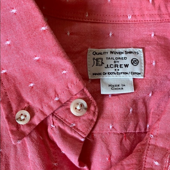JCrew Men’s button-up shirts 100% cotton XS - Picture 3 of 3
